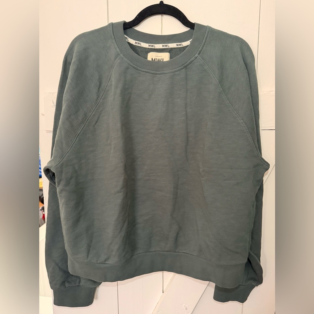 NWT Madewell Green Sweatshirt
